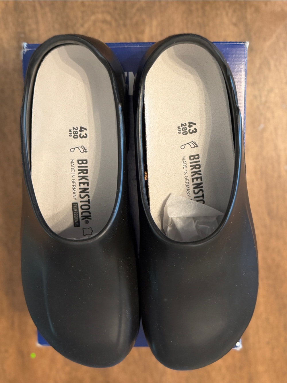 Birkenstock Black Slip-On Clogs